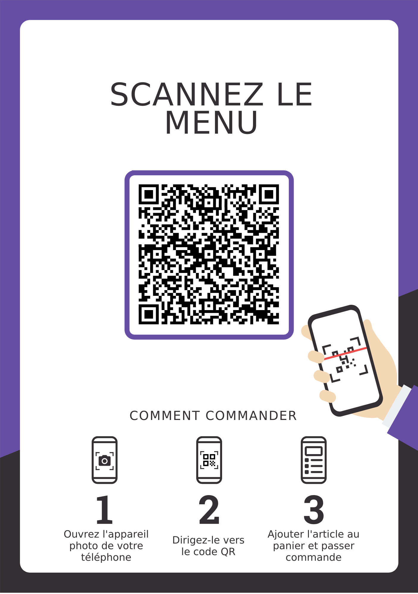 Application restaurant à Paris